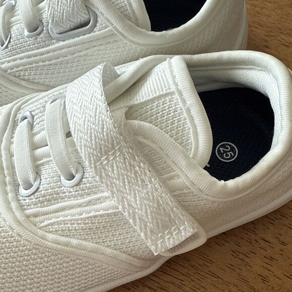 WHITIN Toddler Little Kids Barefoot Shoes Wide Toe Box Size 8 Wide Toddler White - Picture 8 of 10